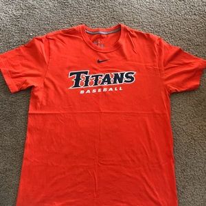 Nike Titans Baseball Mens Shirt Large
